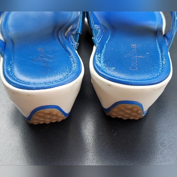 Cole Haan vintage Nike Air Sandals Wmns 6 Blue - Picture 7 of 10